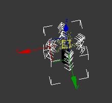 3d max 物品无法沿轴线移动,只能显示黄色小方