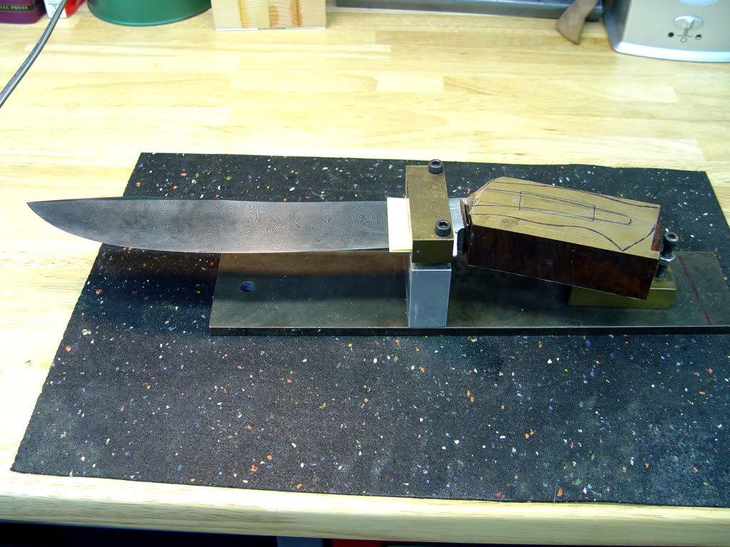 怎样制作一把大马士革钢刀?