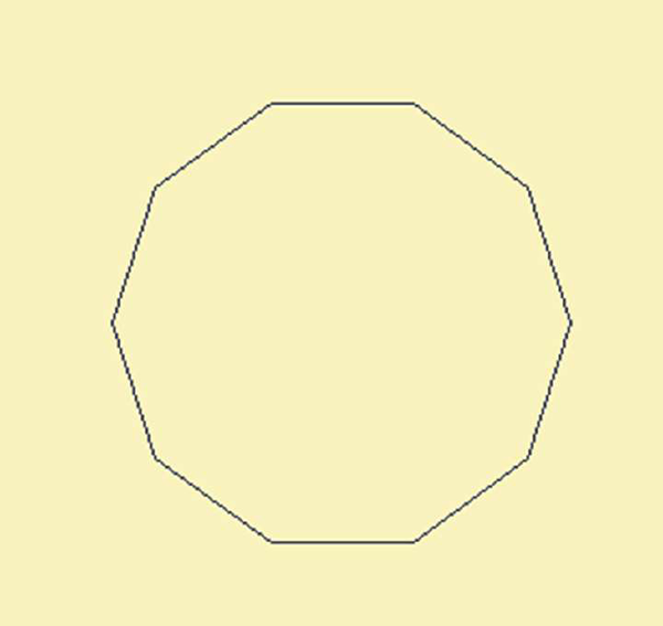 为什么电脑游戏中静态的圆形建模永远是多边形?