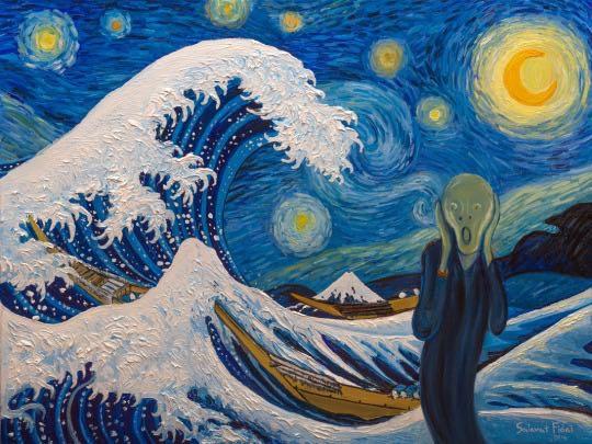 有哪些世界名画经常被模仿,恶搞?