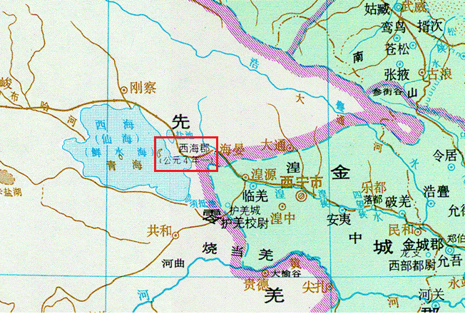 汉朝设置的西海郡指的是居延海还是青海