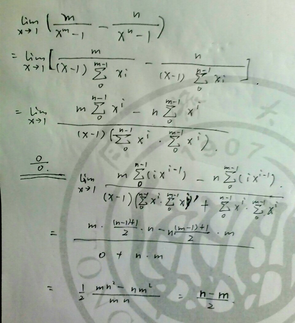 请问怎么求该函数的极限? - 唐仁谋的回答