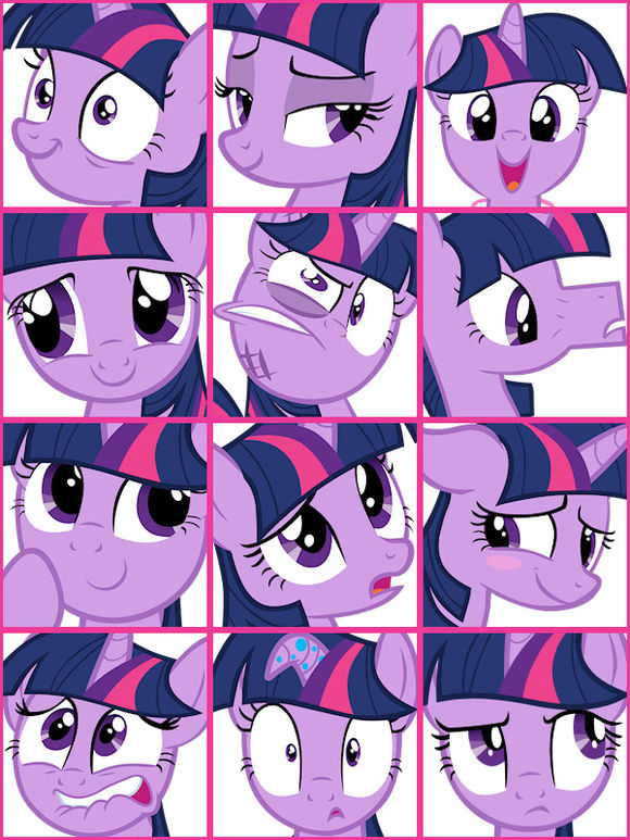 twilight sparkle 表情集