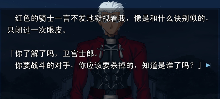 放弃了从切嗣那里继承到的东西,放 弃了成为正义的伙伴,放弃了"自己"