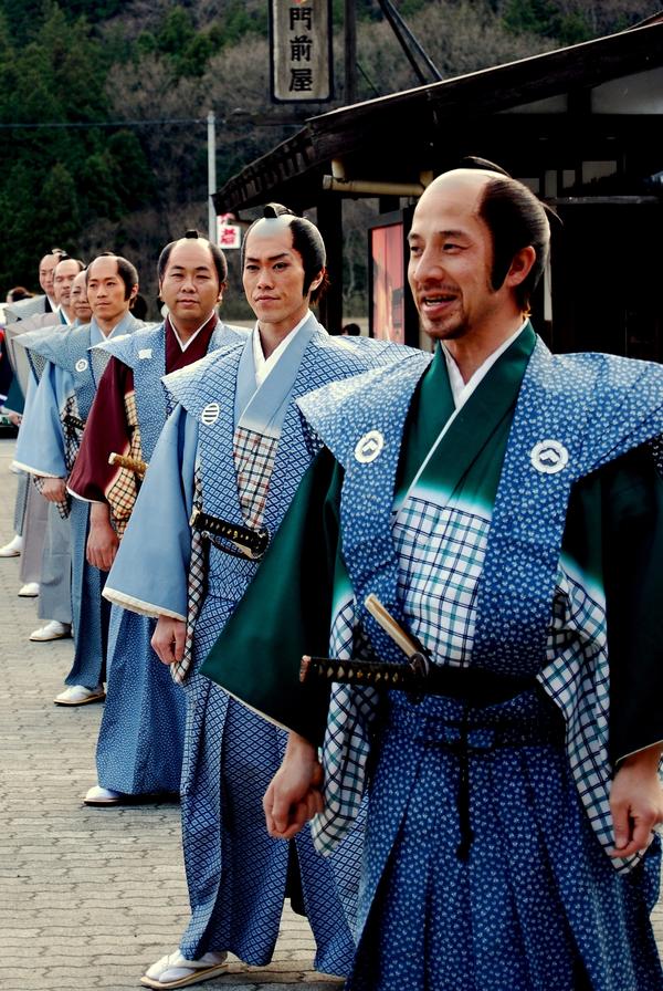 江户幕府时代就正式定型为武士正装