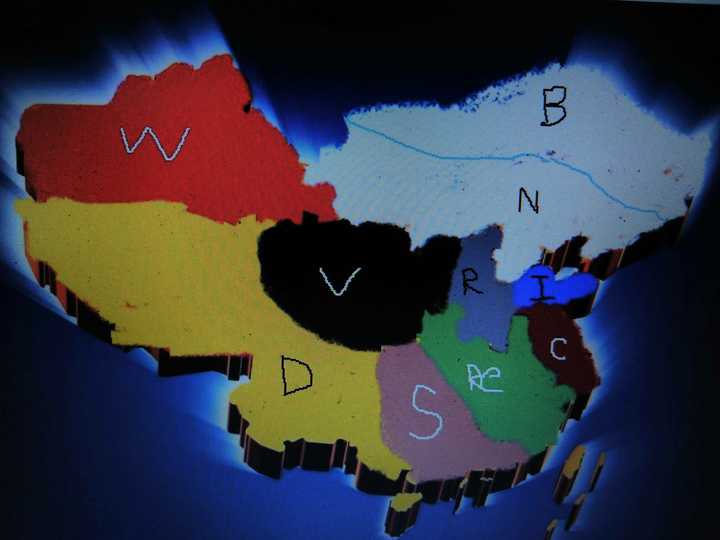 如果《权力的游戏》发生在中国,各个省份怎么与七国对应?