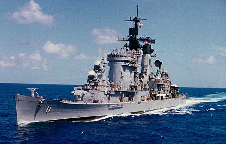 3艘「奥尔巴尼」级导弹巡洋舰,原本也属于「巴尔的摩」级重巡洋舰