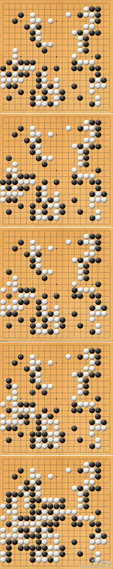 你在围棋棋力成长的过程中,下出过哪些喜闻乐见的棋局