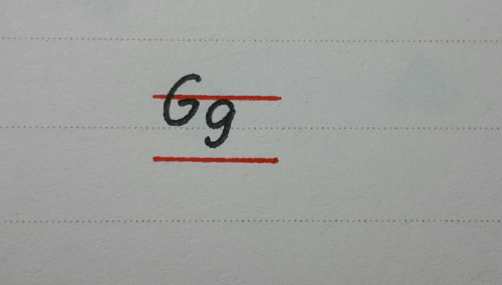 字母g  