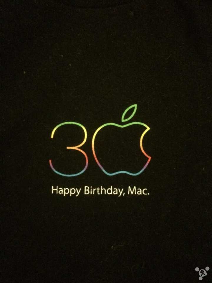 (苹果30周年发放的特别款式)