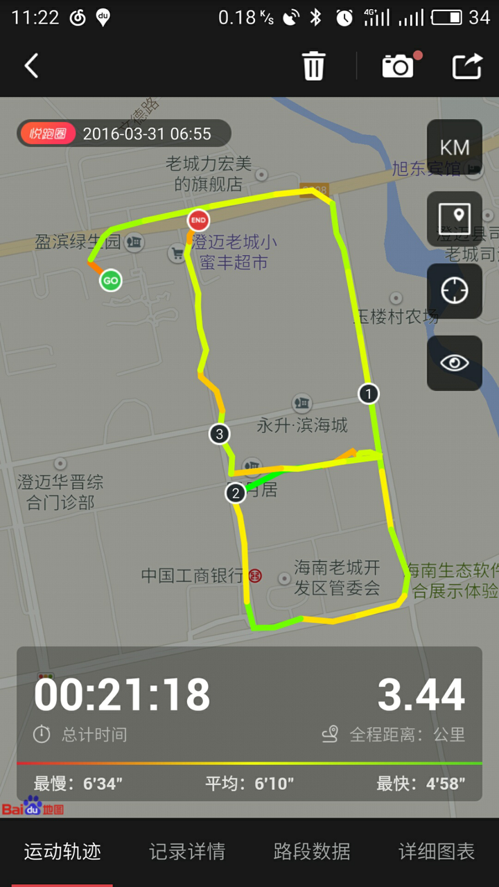 你用跑步软件跑出过哪些有趣的图案轨迹