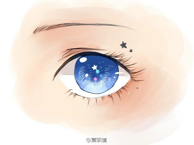 板绘如何画眼睛?