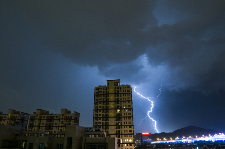 雷雨天怎么拍闪电?
