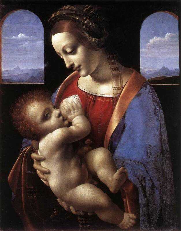 在西方美术史中,圣母形象可以是裸体吗?
