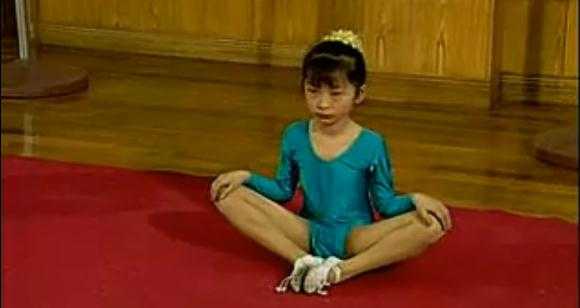 然后是压小胯