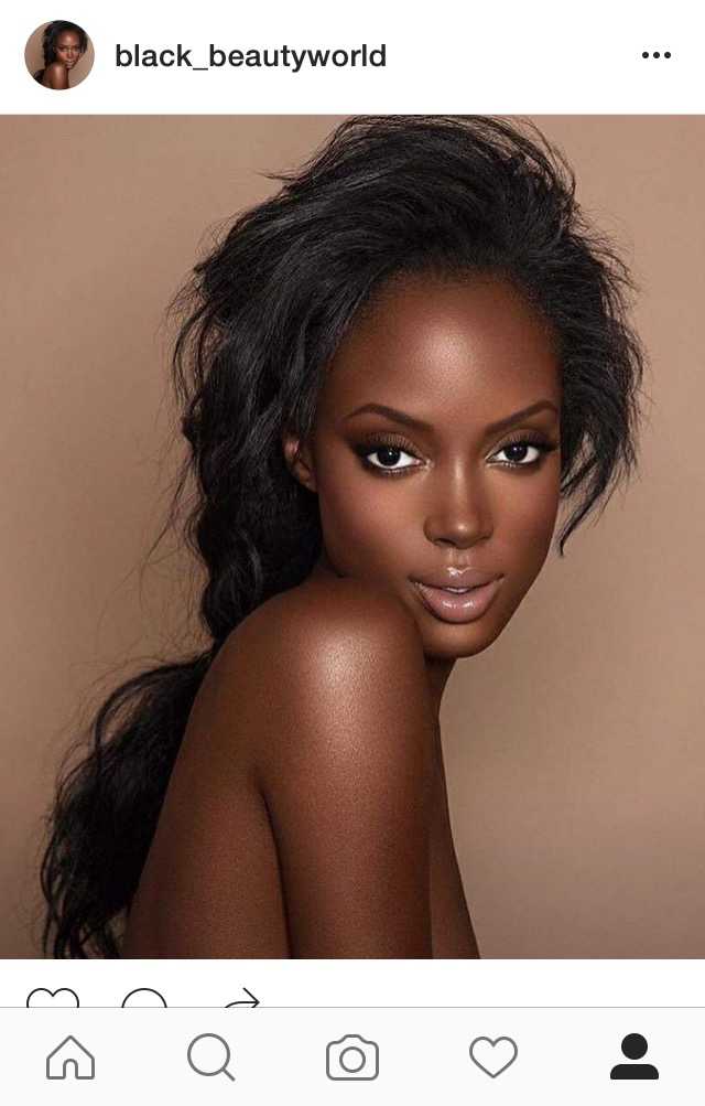 有哪些长得非常漂亮的黑人女性?(要非混血)?