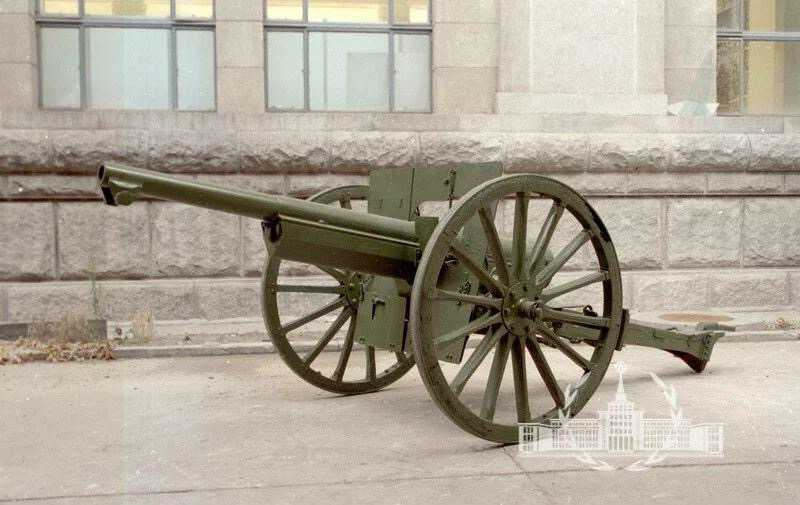 法国m1897型75mm火炮 绰号"75小姐"速射炮革命的里程碑式武器.