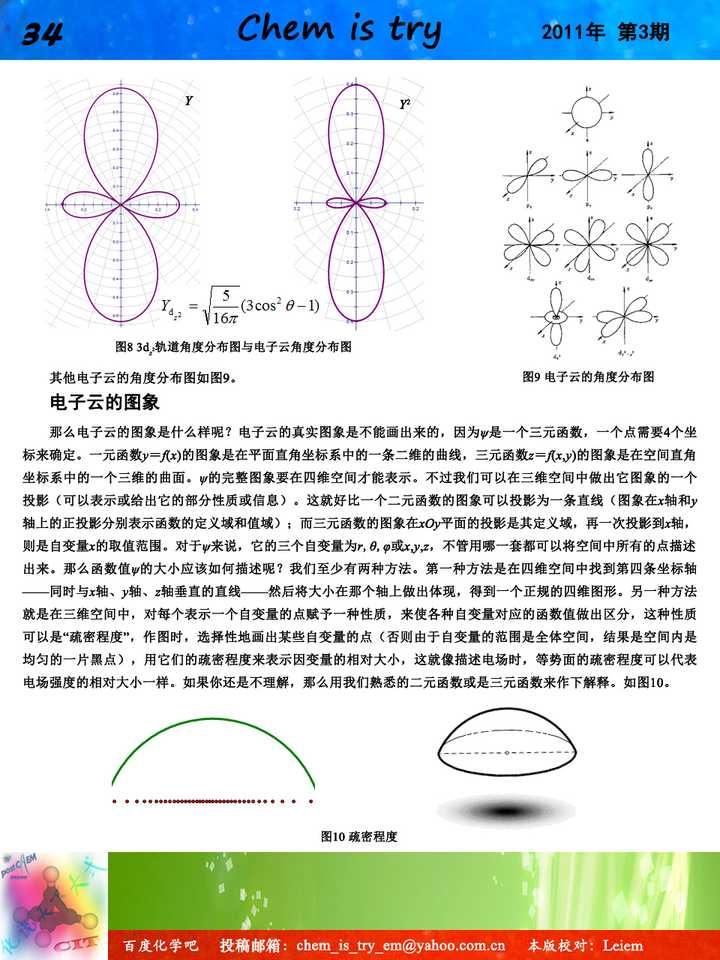 如何直观地理解原子轨道的四个量子数,波函数及其电子