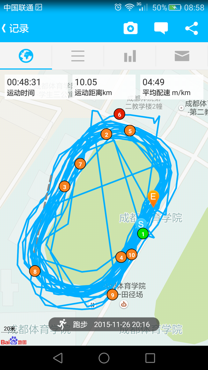 你用跑步软件跑出过哪些有趣的图案轨迹?