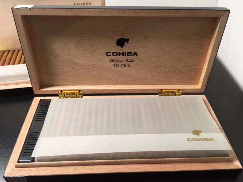 cohiba club humidor  尺寸:88/环径:22    工艺:机制  规格:50支