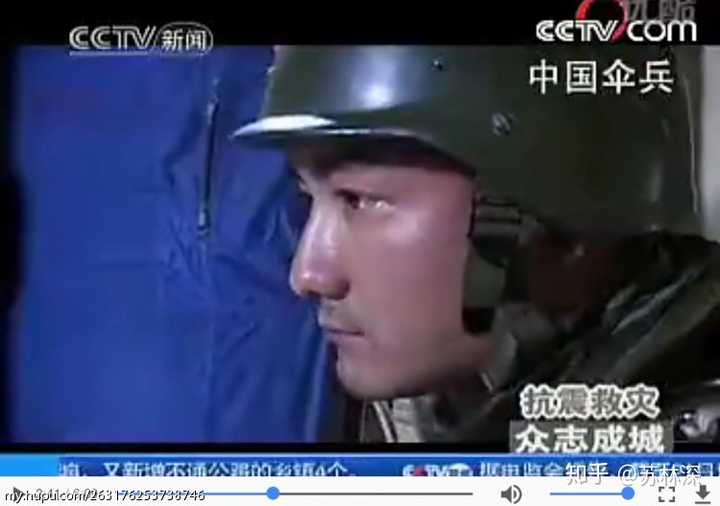 汶川地震,5000米高空复杂地形盲跳,中国伞兵的十五勇士,目光坚毅,侧脸