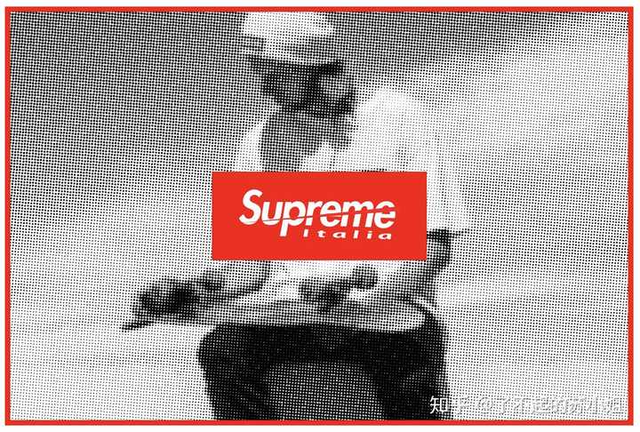 supreme的广告