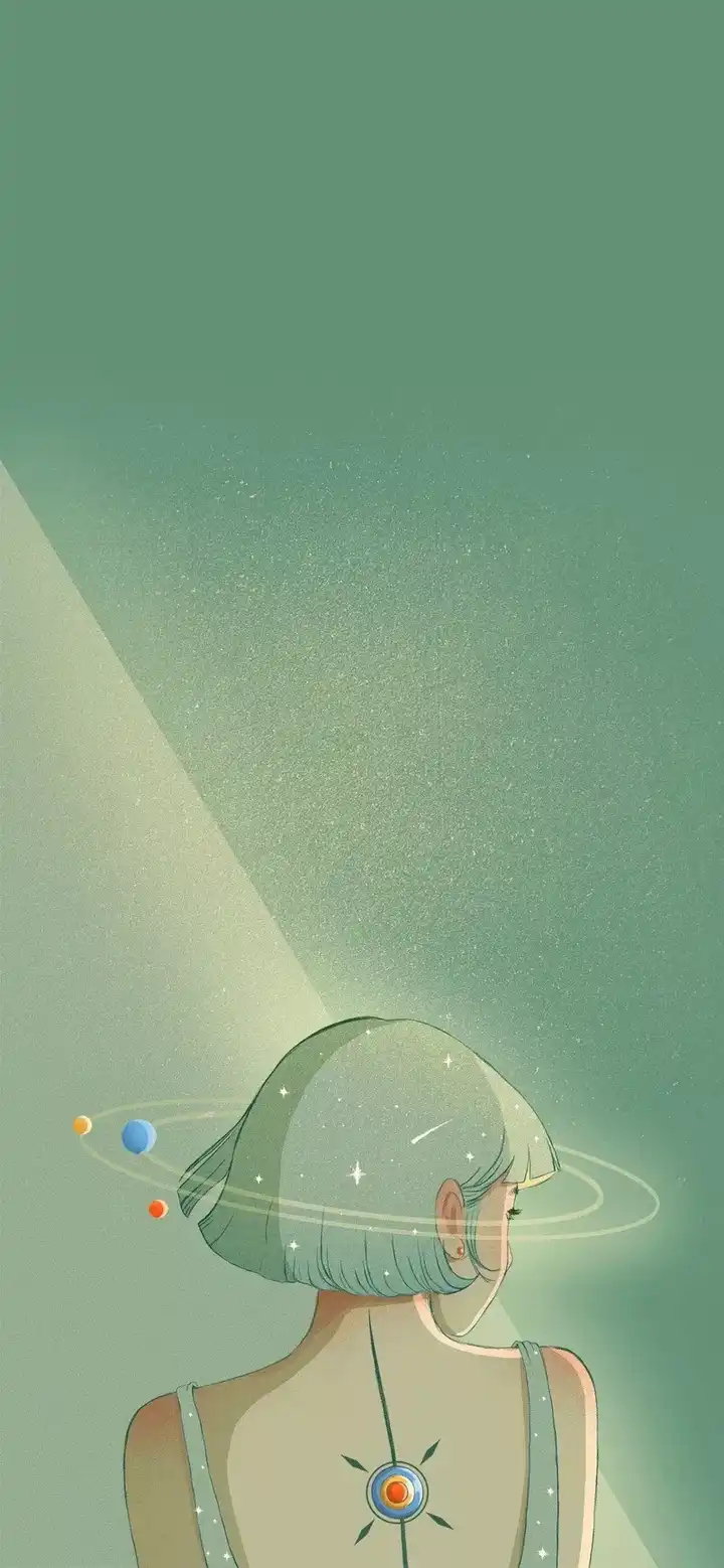 有哪些极富美感的绿色系壁纸?