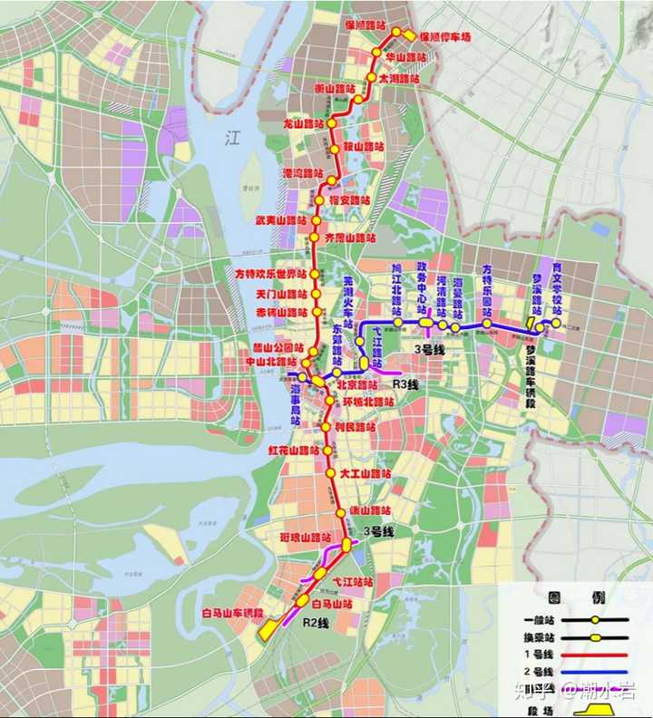 如何评价芜湖市轨道交通1号线2号线规划