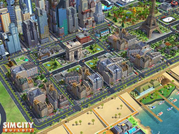 建筑师,规划师玩 simcity buildit(模拟城市建造)是种