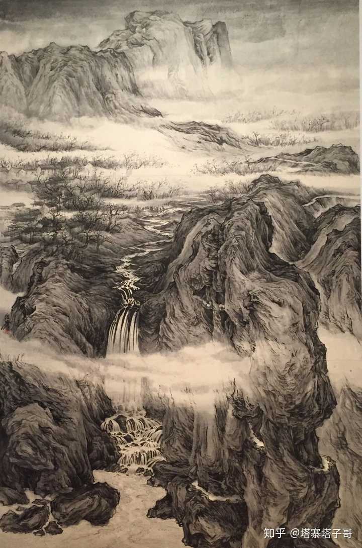 中国古代山水画为什么没有西方风景画逼真?