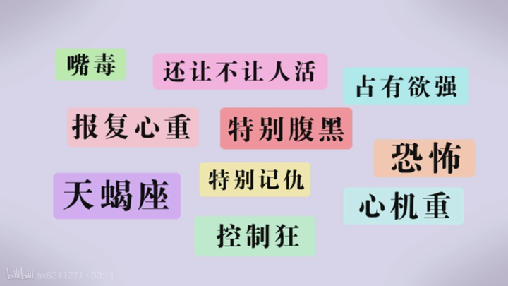 我闺蜜说我,心太狠,占有欲强,腹黑,超级无敌记仇记仇记   .