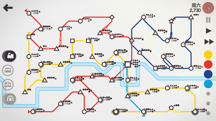 游戏mini metro(迷你地铁) 有哪些技巧?