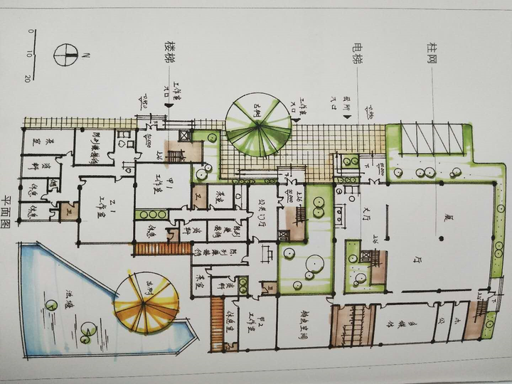 建筑真正的设计对涉及到功能分区方面无从下手不太会画平面图该怎么办