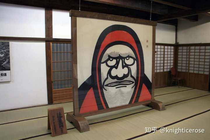 京都天龙寺的达摩画像,好像是日本文物之一