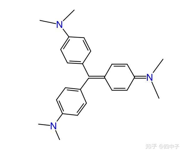 书上列举了几种常见的碱性染料:龙胆紫,醋酸洋红和改良苯酚-品红染液