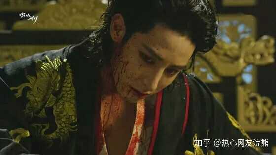 《夜行书生》里白毛鬼李洙赫的扮相真的鲨我