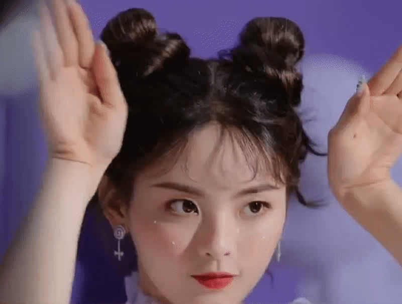 如何扎出女神级别的丸子头?