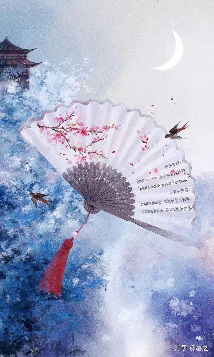 能不能给我几张好看的古风图片啊像这种?