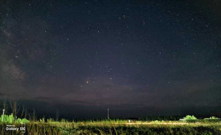 三星s10 如何拍摄星空?