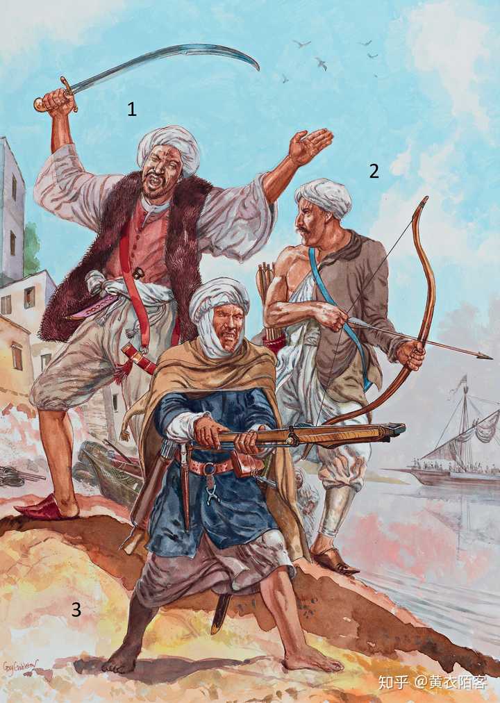 肆虐百年的百年的巴巴里海盗也是柏柏尔人为主体
