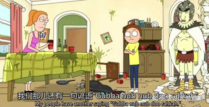 wubba lubba dub dub rick的口头禅之一