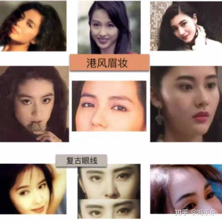 怎样画九十年代港台女明星的妆容(复古风)?