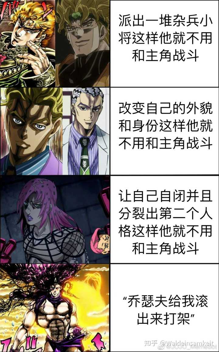 有那些jojo的奇妙表情包?