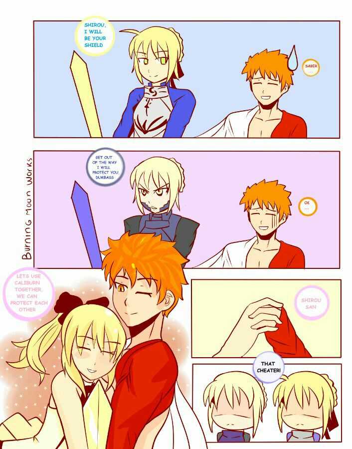 如果fate stay night 中士郎召唤出了saber lily ,五战会变成什么样呢