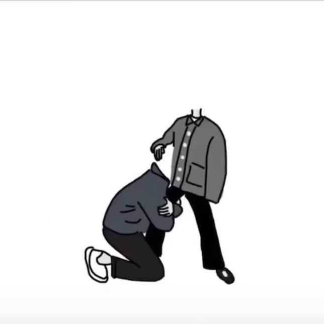 有没有好看的双人无头小人抠图素材?