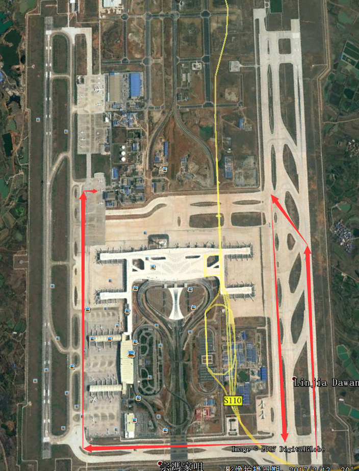 今天飞机在武汉天河机场降落后滑行了25分钟,为什么会