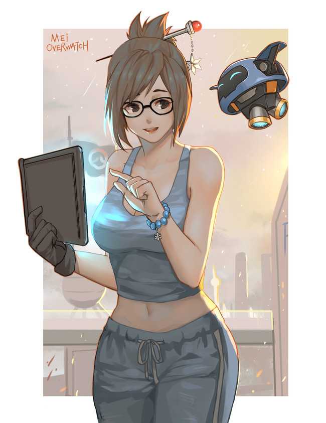 有哪些值得推荐的《守望先锋》小美的壁纸?