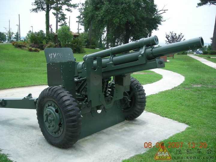 美m101 105毫米榴弹炮,二战时美军的师属火炮