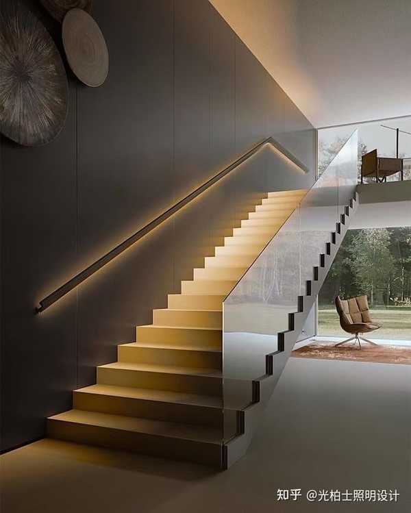 光柏士照明设计 的想法: 楼梯与灯光的"碰撞",充满感