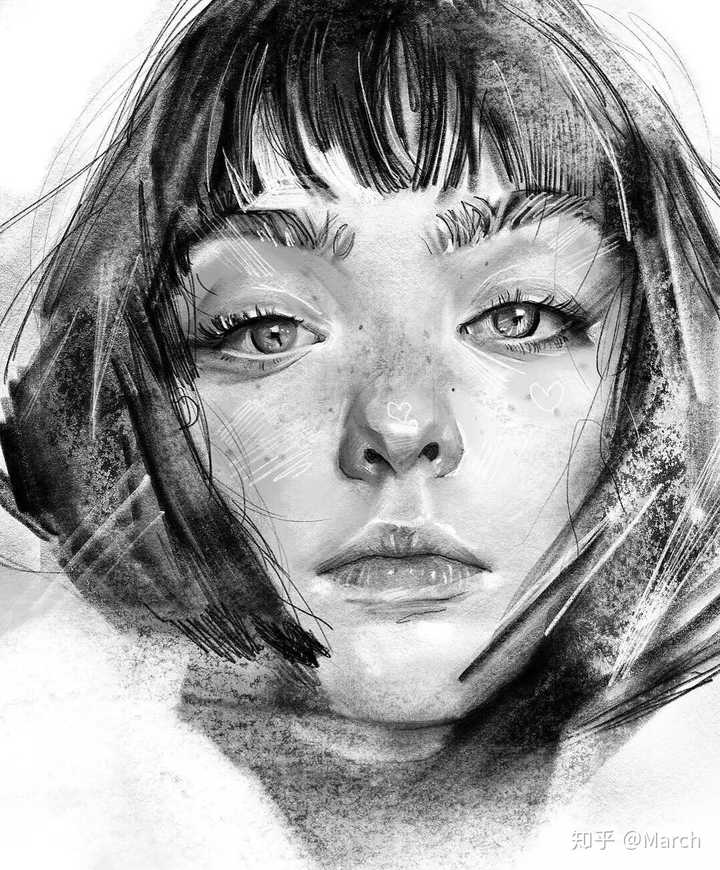 如何画好一张素描头像?